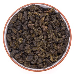 Китайский зеленый чай "Ганпаудер молочный"